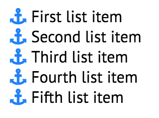 How to Style a List with Font Awesome Icons