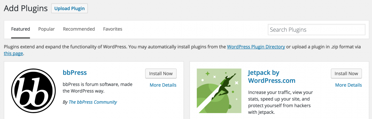 Installing a WordPress Plugin