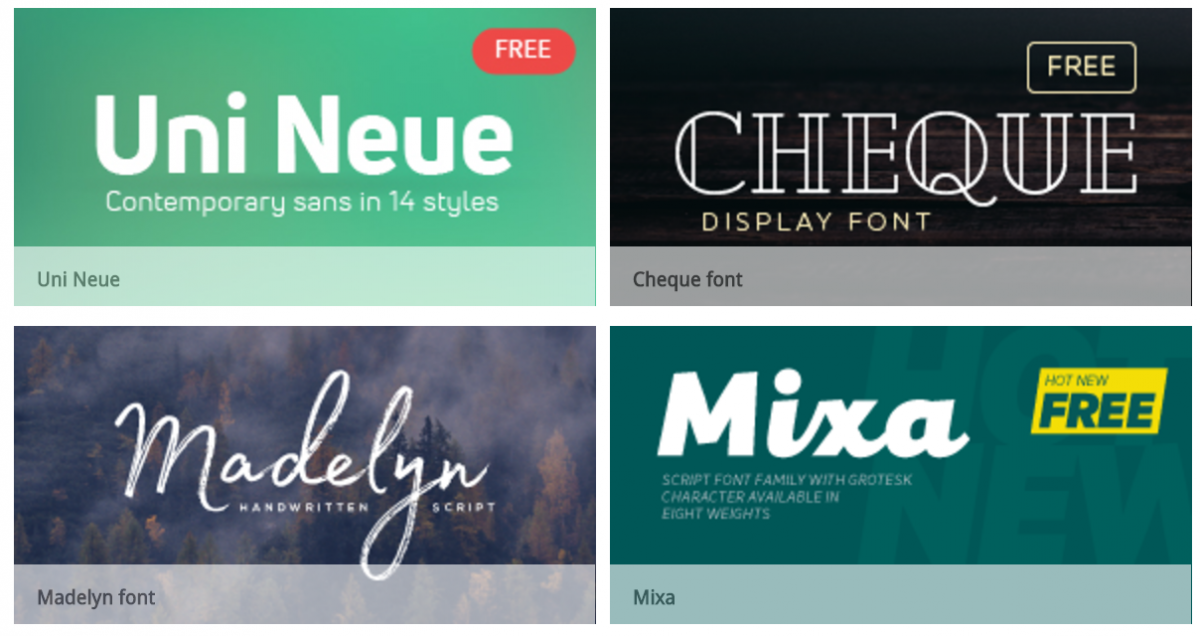 10 Websites to Visit for Free Font Downloads
